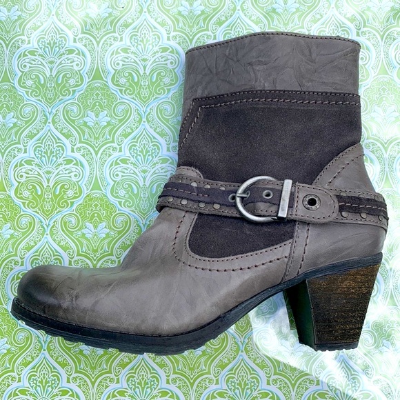 Dromedaris Farrah Ankle Boot gray US 7.5 EU38 - Picture 1 of 16